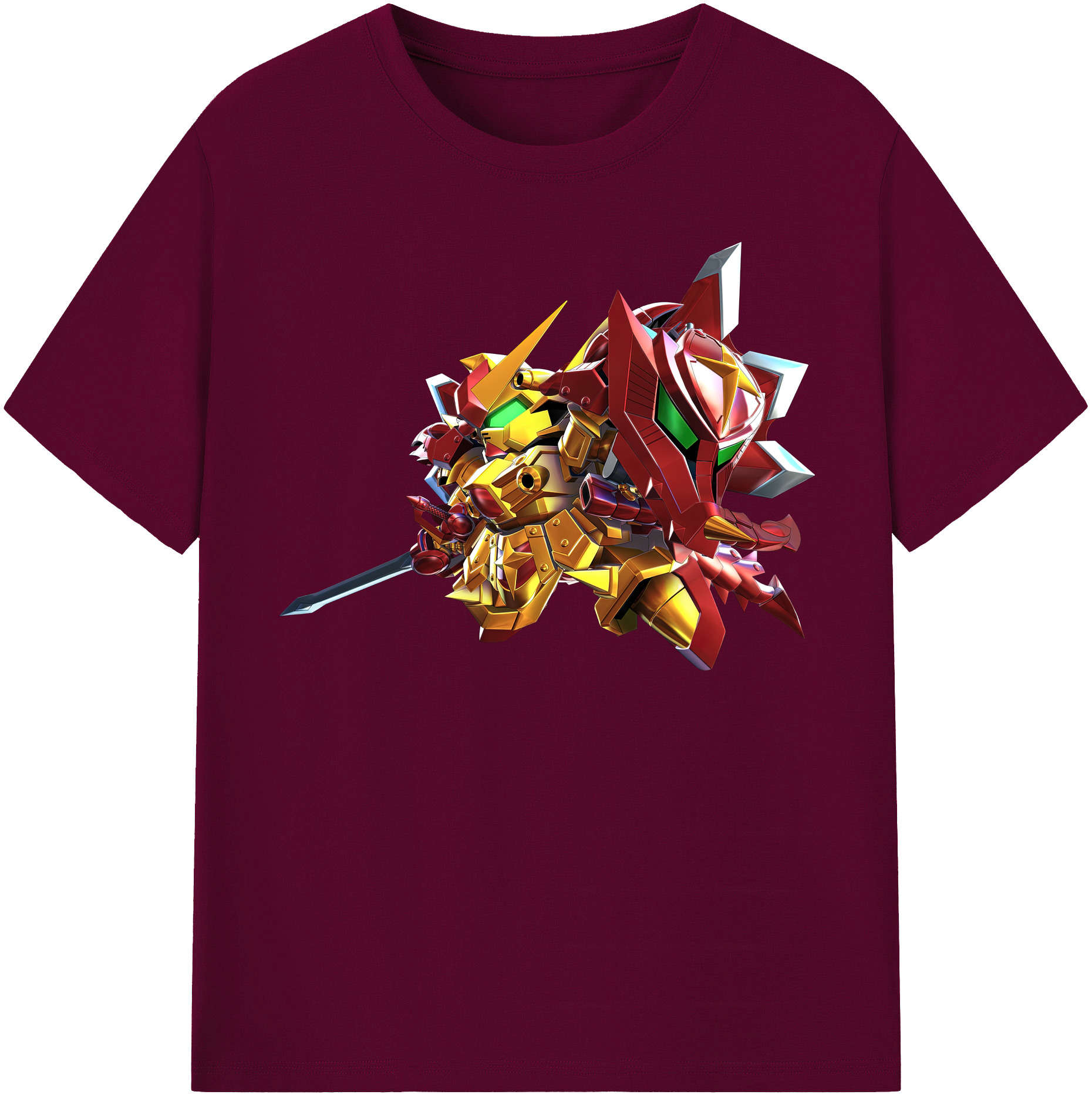 （画像用） 機動戦士ガンダム Mobile Suit Gundam レディースカジュアルプリントTシャツ（綿100％）